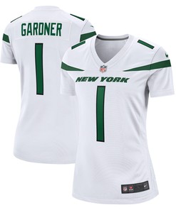 Ahmad Sauce Gardner New York Jets Womens 2022 Nfl Draft First Round Pick Game Jersey - White