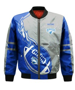 Air Force Falcons Bomber Jacket Flame Ball - NCAA