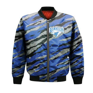 Air Force Falcons Bomber Jacket Sport Style Keep Go On - NCAA