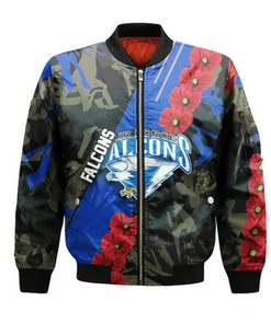Air Force Falcons Bomber Sport Style Keep Go on- NCAA