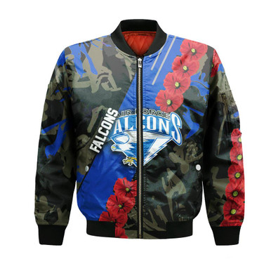 Air Force Falcons Bomber Sport Style Keep Go on- NCAA