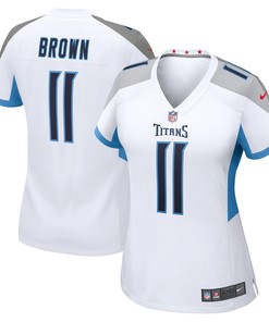 Aj Brown Tennessee Titans Womens Game Jersey - White Nfl