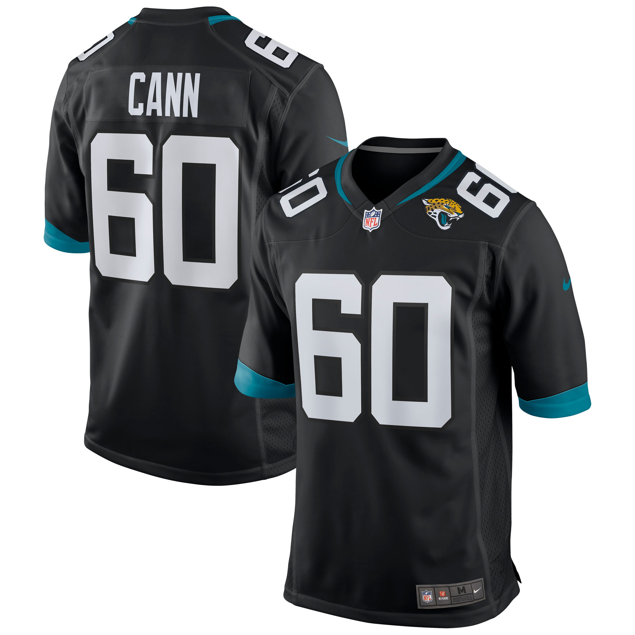 A.j. Cann Jacksonville Jaguars Game Jersey - Black Nfl