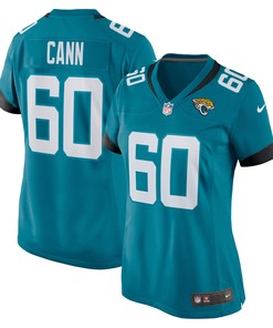 A.j. Cann Jacksonville Jaguars Womens Game Jersey - Teal Nfl