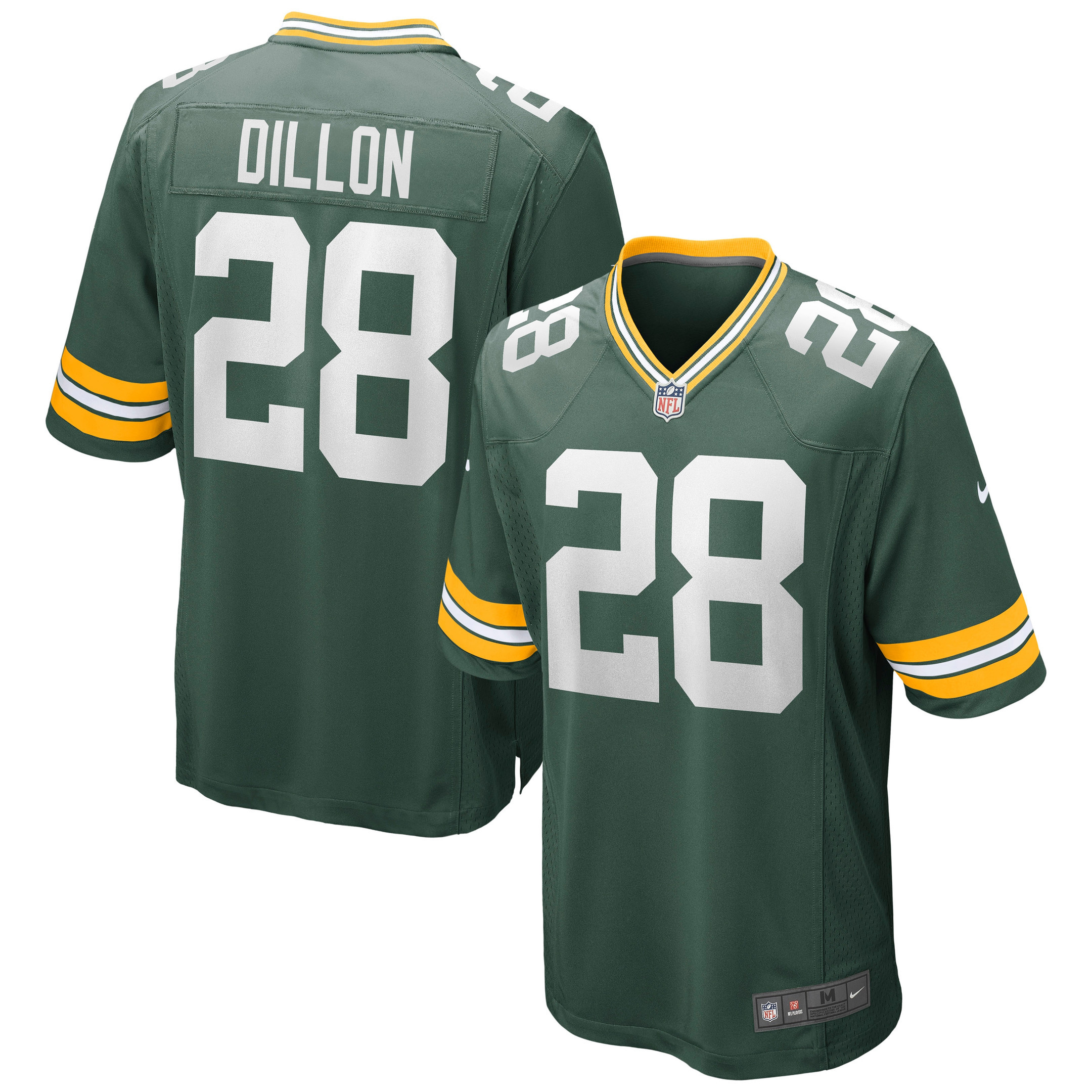 Aj Dillon Green Bay Packers Game Jersey - Green Nfl