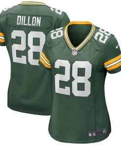 Aj Dillon Green Bay Packers Womens Player Game Jersey - Green Nfl