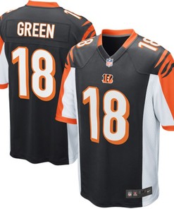 Aj Green Cincinnati Bengals Nike Youth Team Color Game Jersey - Black