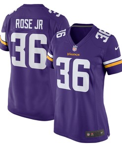 A.j. Rose Jr. Minnesota Vikings Womens Game Player Jersey - Purple Nfl
