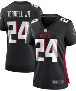 Aj Terrell Jr Atlanta Falcons Womens Game Jersey Black Nfl