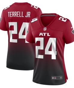 A.j. Terrell Jr. Atlanta Falcons Womens Game Jersey - Red Nfl