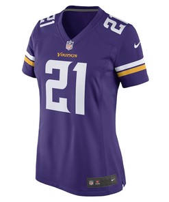 Akayleb Evans Minnesota Vikings Women's Game Player Jersey - Purple