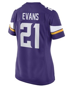 Akayleb Evans Minnesota Vikings Women's Game Player Jersey - Purple