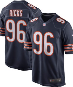 Akiem Hicks Chicago Bears Player Game Jersey - Navy Nfl