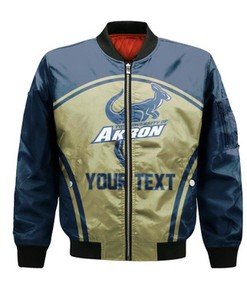 Akron Zips Bomber Curve Style Sport- NCAA