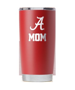 Alabama Crimson Mom Tumbler - Perfect Tumbler for Proud Alabama Moms