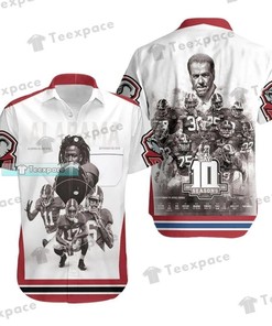Alabama Crimson Tide 10 Seasons Nick Saban Decade Of Dominance Hawaiian Shirt