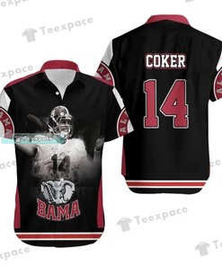Alabama Crimson Tide 14 Jake Coker Hawaiian Shirt