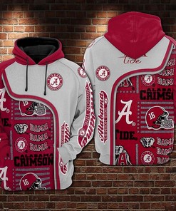 Alabama Crimson Tide 3D Hoodie Alabama Crimson Tide Gifs