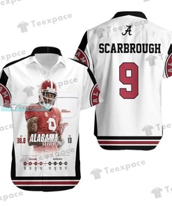 Alabama Crimson Tide 9 Bo Scarbrough Hawaiian Shirt