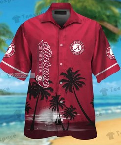 Alabama Crimson Tide Beach Summer Hawaiian Shirt