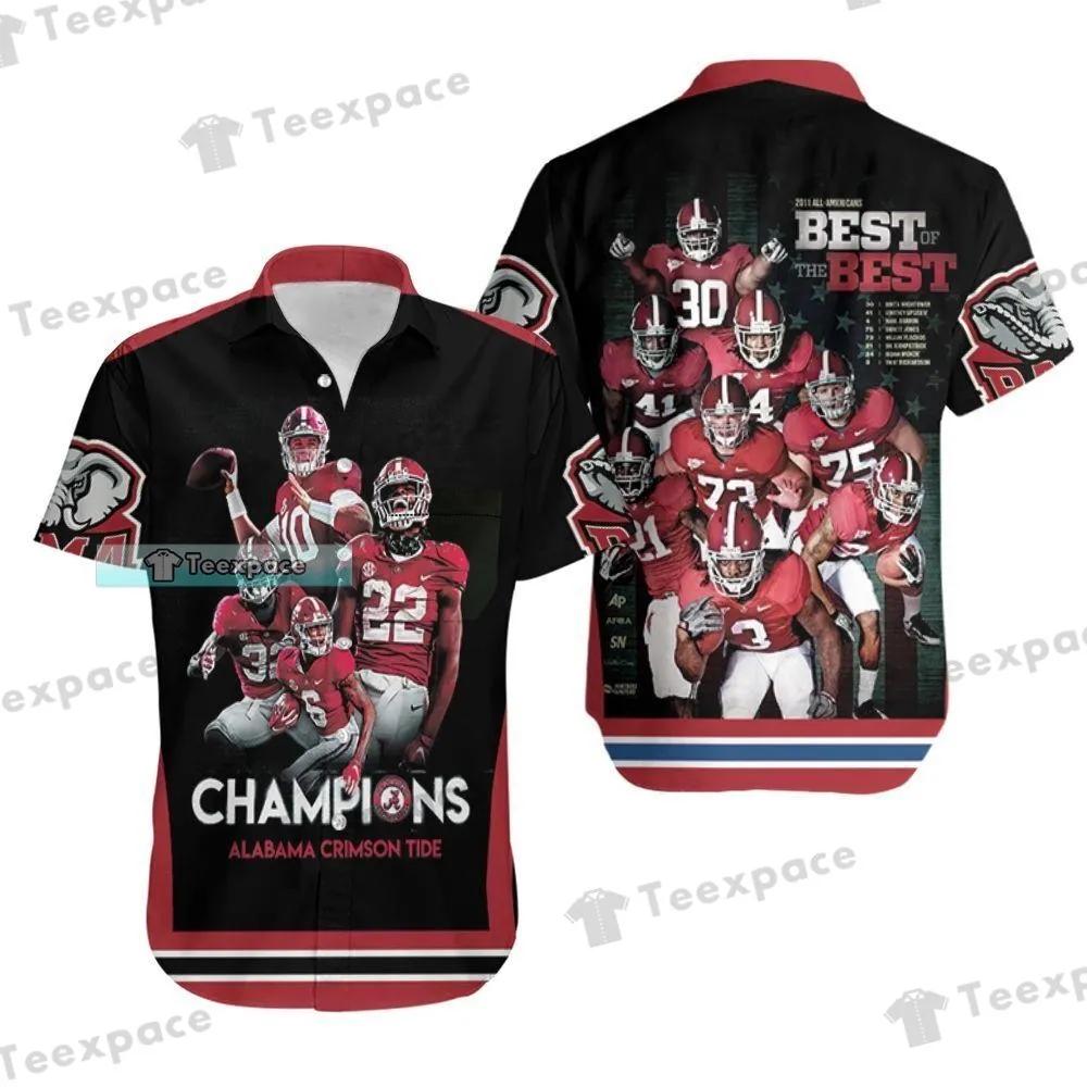 Alabama Crimson Tide Champions Best Of The Best Hawaiian Shirt