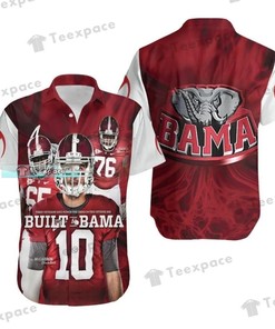 Alabama Crimson Tide Chance Warmack Mccarron Flucker Built By Bama Hawaiian Shirt