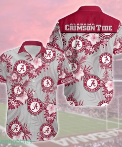 Alabama Crimson Tide Floral Hawaiian Shirts