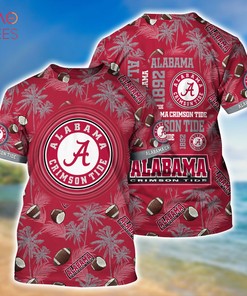 Alabama Crimson Tide Hawaiian Shirt, New Gift for Summer Ver 2