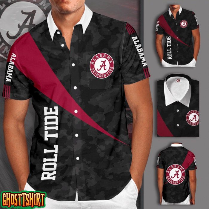 Alabama Crimson Tide Hawaiian Shirt Ver 1