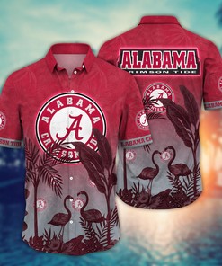 Alabama Crimson Tide NCAA Flower Hawaii Shirt For Fans Ver 12
