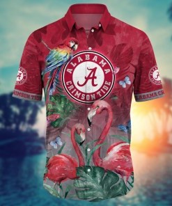 Alabama Crimson Tide NCAA Flower Hawaii Shirt For Fans Ver 13