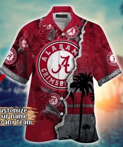 Alabama Crimson Tide NCAA Flower Hawaii Shirt For Fans Ver 14
