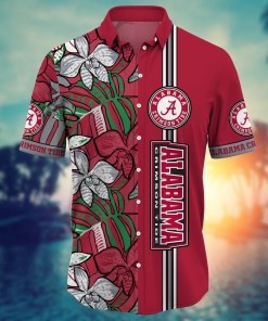 Alabama Crimson Tide NCAA Flower Hawaii Shirt For Fans Ver 16
