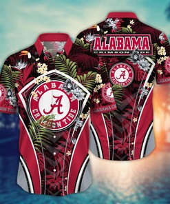 Alabama Crimson Tide NCAA Flower Hawaii Shirt For Fans Ver 18