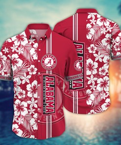 Alabama Crimson Tide NCAA Flower Hawaii Shirt For Fans Ver 19