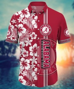 Alabama Crimson Tide NCAA Flower Hawaii Shirt For Fans Ver 19