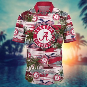 Alabama Crimson Tide NCAA Flower Hawaii Shirt For Fans Ver 21