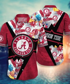 Alabama Crimson Tide NCAA Flower Hawaii Shirt For Fans Ver 22