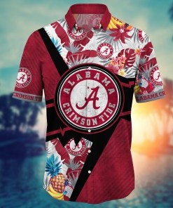 Alabama Crimson Tide NCAA Flower Hawaii Shirt For Fans Ver 22