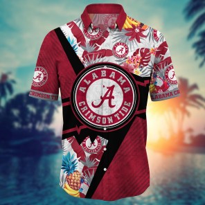 Alabama Crimson Tide NCAA Flower Hawaii Shirt For Fans Ver 22