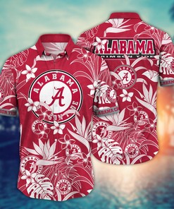 Alabama Crimson Tide NCAA Flower Hawaii Shirt For Fans Ver 28