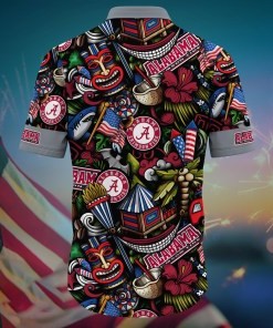 Alabama Crimson Tide NCAA Flower Hawaii Shirt For Fans Ver 3