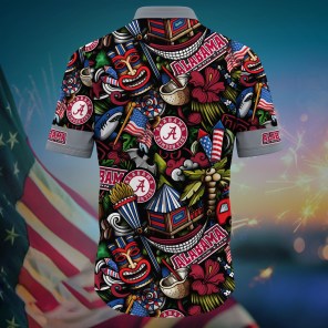Alabama Crimson Tide NCAA Flower Hawaii Shirt For Fans Ver 3