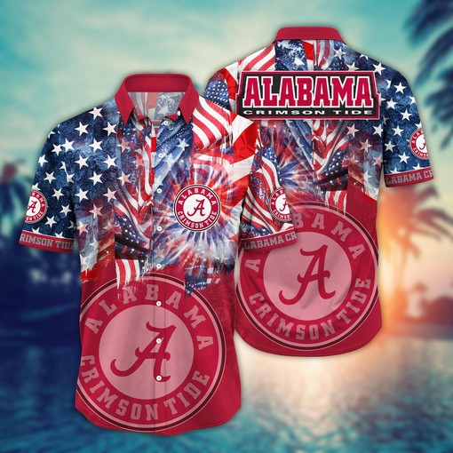 Alabama Crimson Tide NCAA Flower Hawaii Shirt For Fans Ver 30