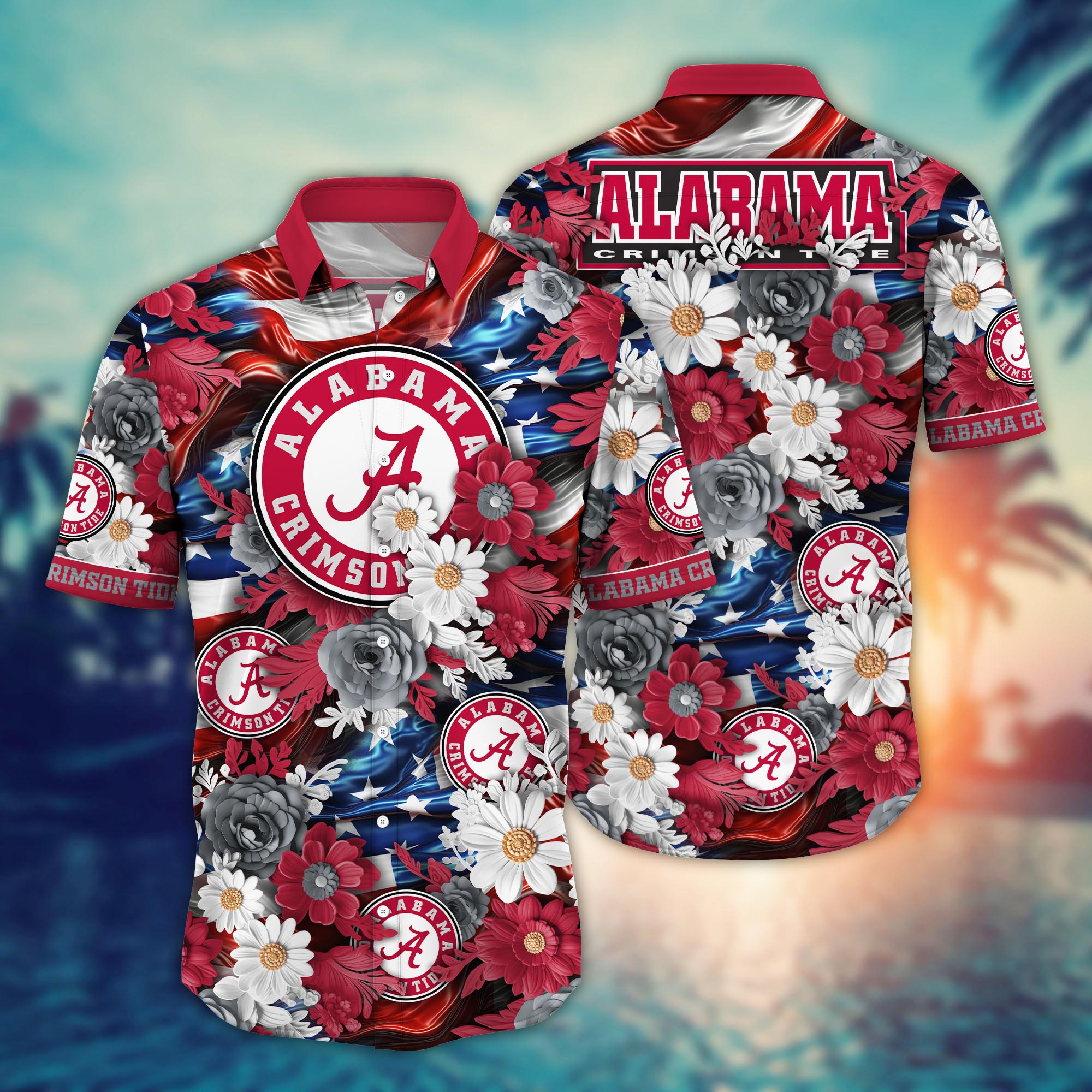Alabama Crimson Tide NCAA Hawaii Shirt Ver 2