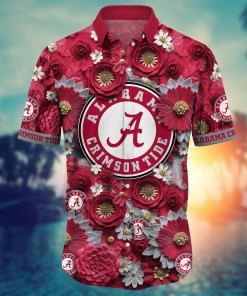 Alabama Crimson Tide NCAA Hawaiian Shirt for This Summer Customize Shirt Any Team