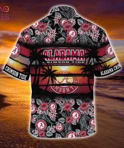 Alabama Crimson Tide Summer Hawaiian Shirt, Floral Pattern for Sports Enthusiast This Year