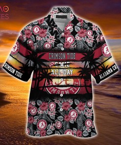 Alabama Crimson Tide Summer Hawaiian Shirt, Floral Pattern for Sports Enthusiast This Year