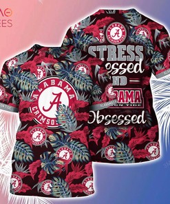 Alabama Crimson Tide Summer Hawaiian Shirts for Fans