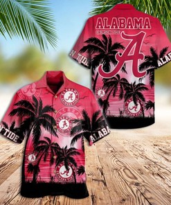 Alabama Hawaiian Shirt Alabama Palm Tree Hawaiian Shirt